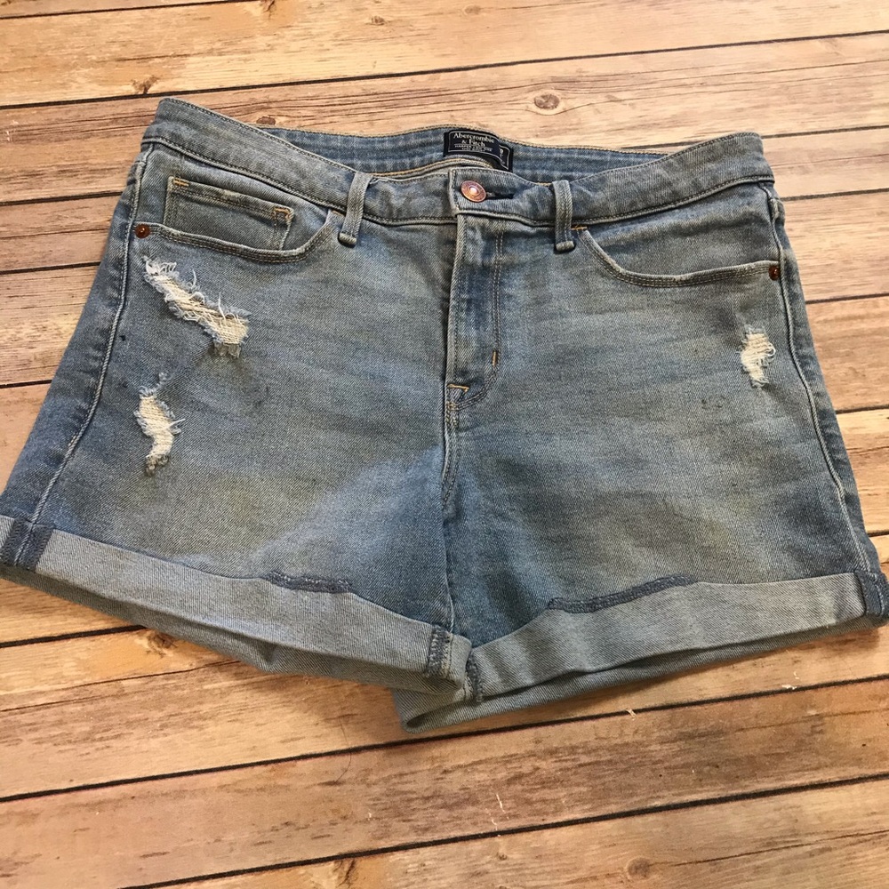 Abercrombie & Fitch Harper low rise midi short